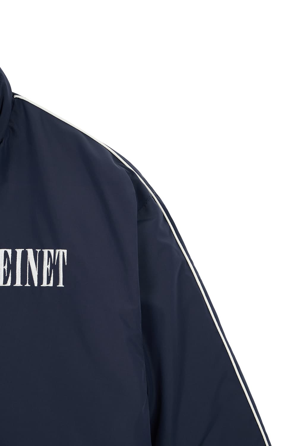 DEINET 다이닛 로고 퍼프 자켓 인 네이비 상품이미지5