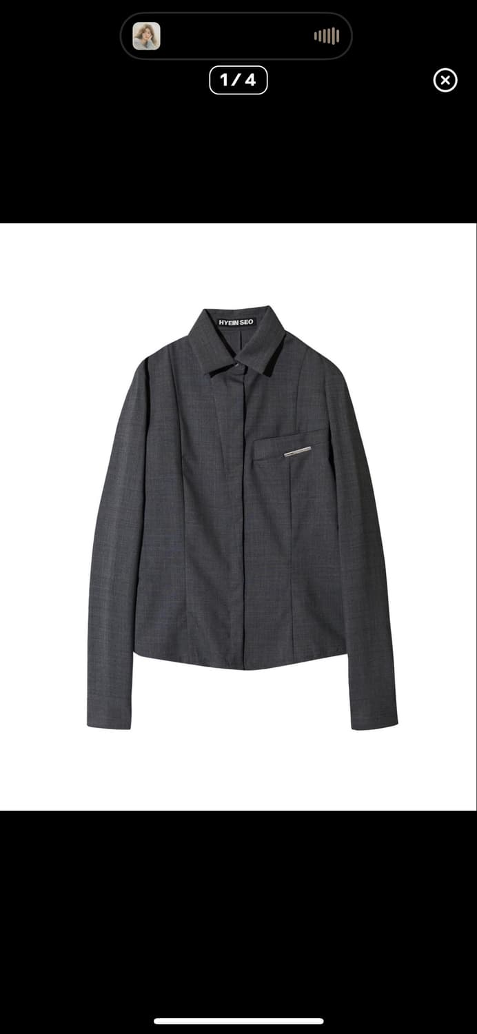 혜인서 Hyein Seo 울 셔츠 상품이미지1