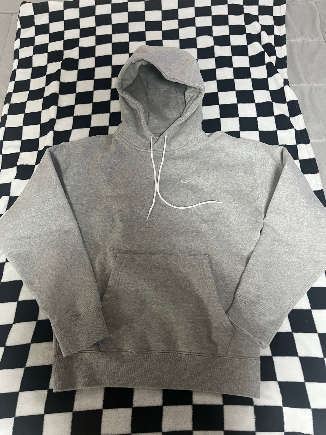 [XS] 나이키 NRG 솔로 스우시 후드티 다크 그레이 상품이미지1