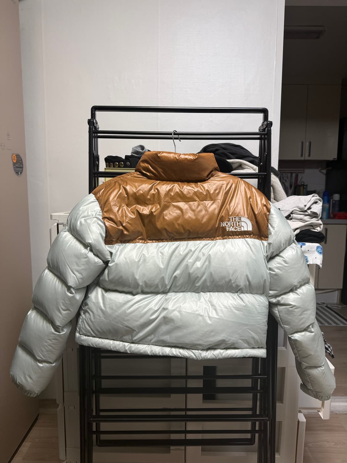 (W) 노스페이스 눕시 숏 자켓 민트 - M 90사이즈 상품이미지3