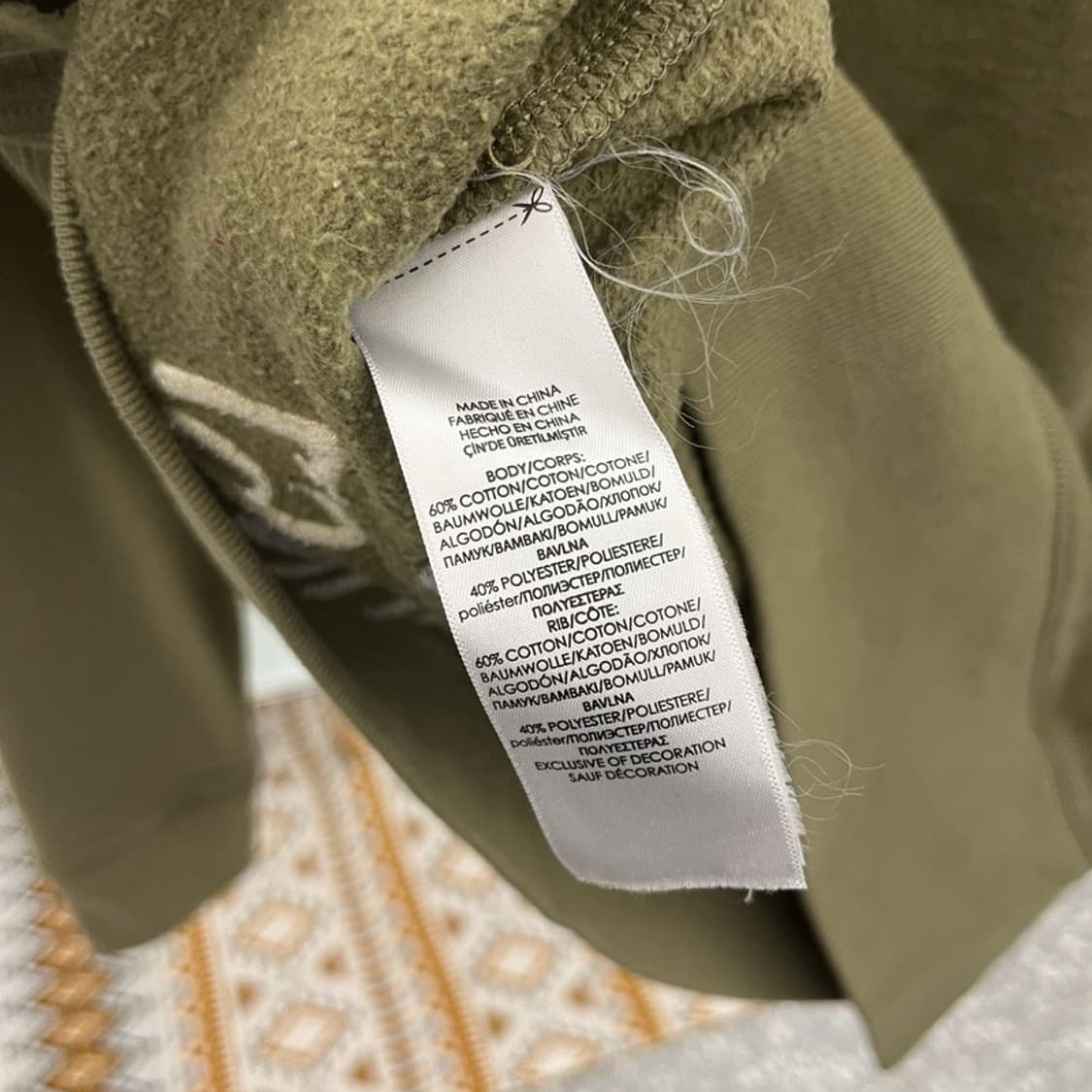 폴로 랄프로렌 올드스쿨 펑크 타이거 자수 맨투맨 XS C10536 상품이미지6