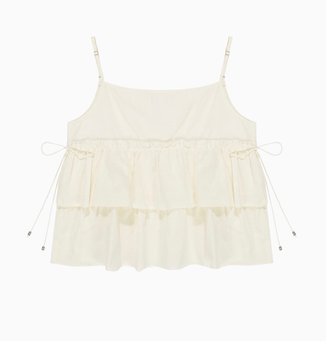 오헤시오 CUTTING CANCAN SLEEVELESS, IVORY 상품이미지1