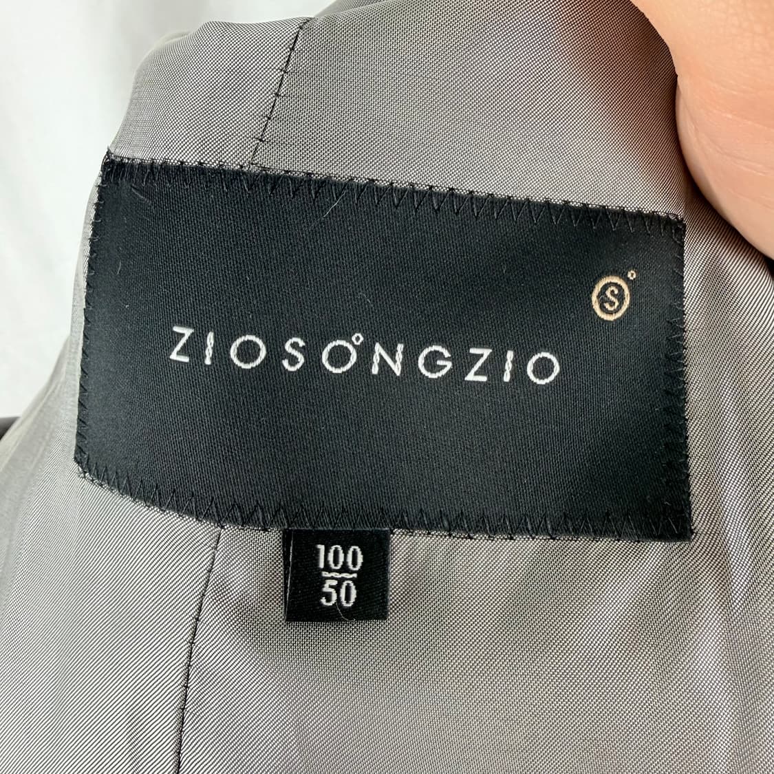 (100) 지오송지오 울 코트 그레이 상품이미지5