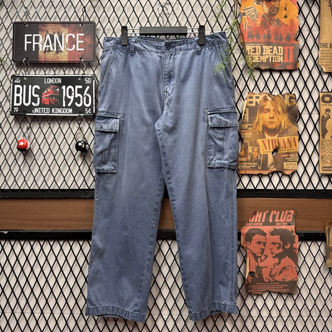 00s 노티카 코튼 카고 팬츠 사이드 포켓 포인트 상품이미지1