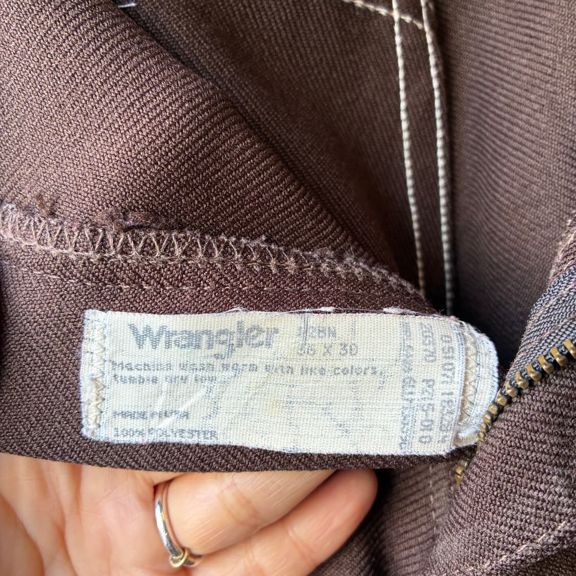 80’s Wrangler Polyester Pants 상품이미지7