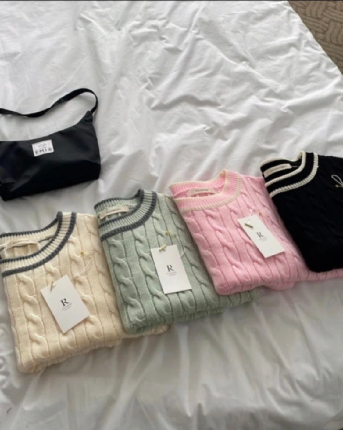 반팔 니트 상품이미지1