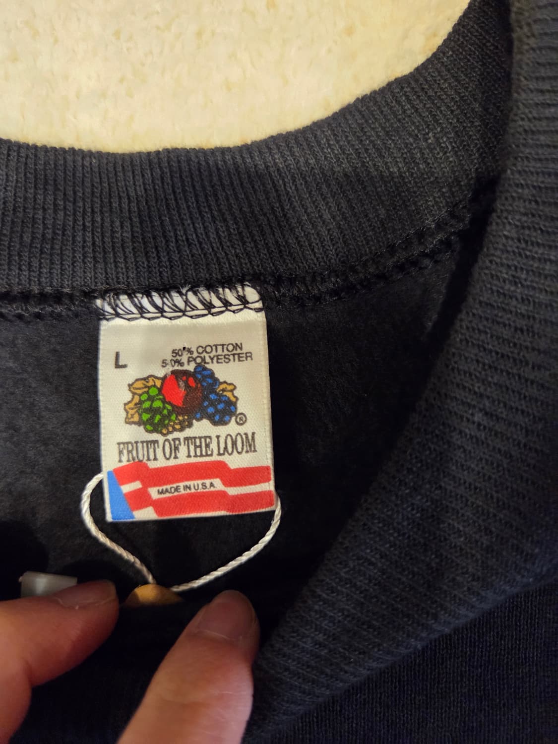 90s USA제 프루트오브더룸 알래스카 스웨트 (극미중고/S급) 상품이미지3