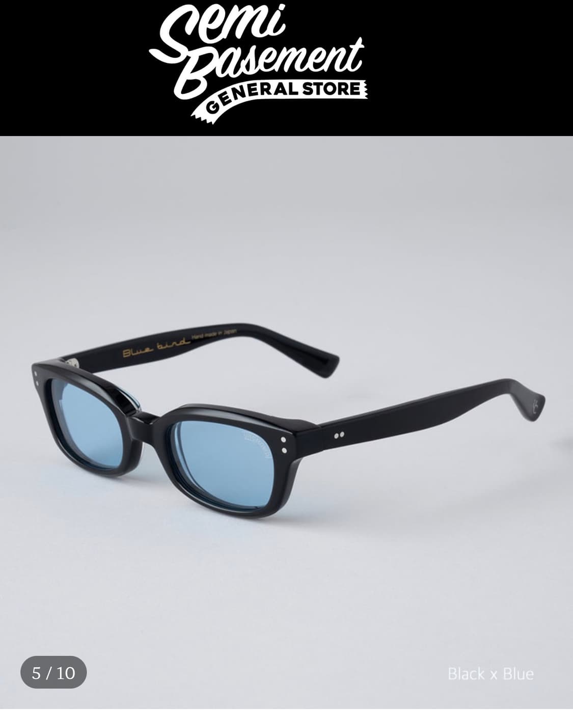 Uncrowd Bluebird 블랙x블루 상품이미지1