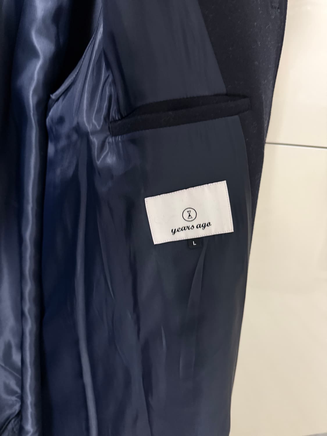 이얼즈어고 타임리프 싱글 코트(다크네이비) /L(라지) 상품이미지6