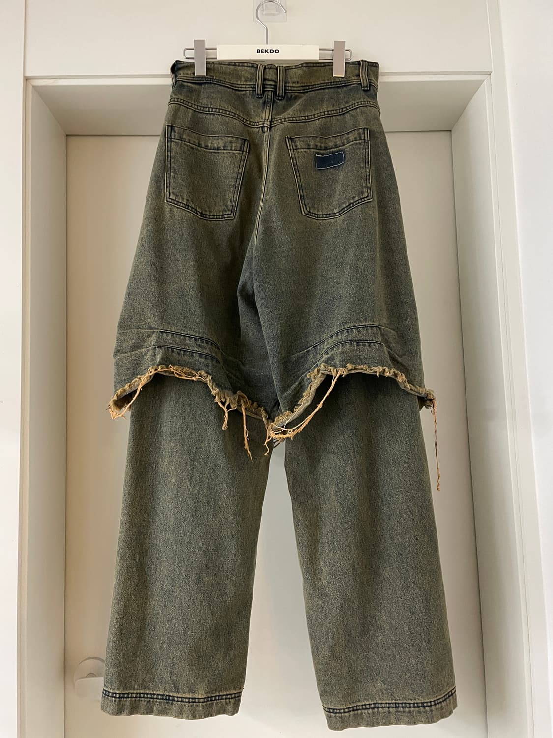 BLR 블러 레이어드 데미지 와이드진 상품이미지3