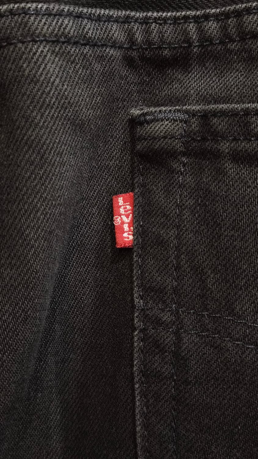 [36] 리바이스 501 95년생산 USA 블랙진  19.9 상품이미지6