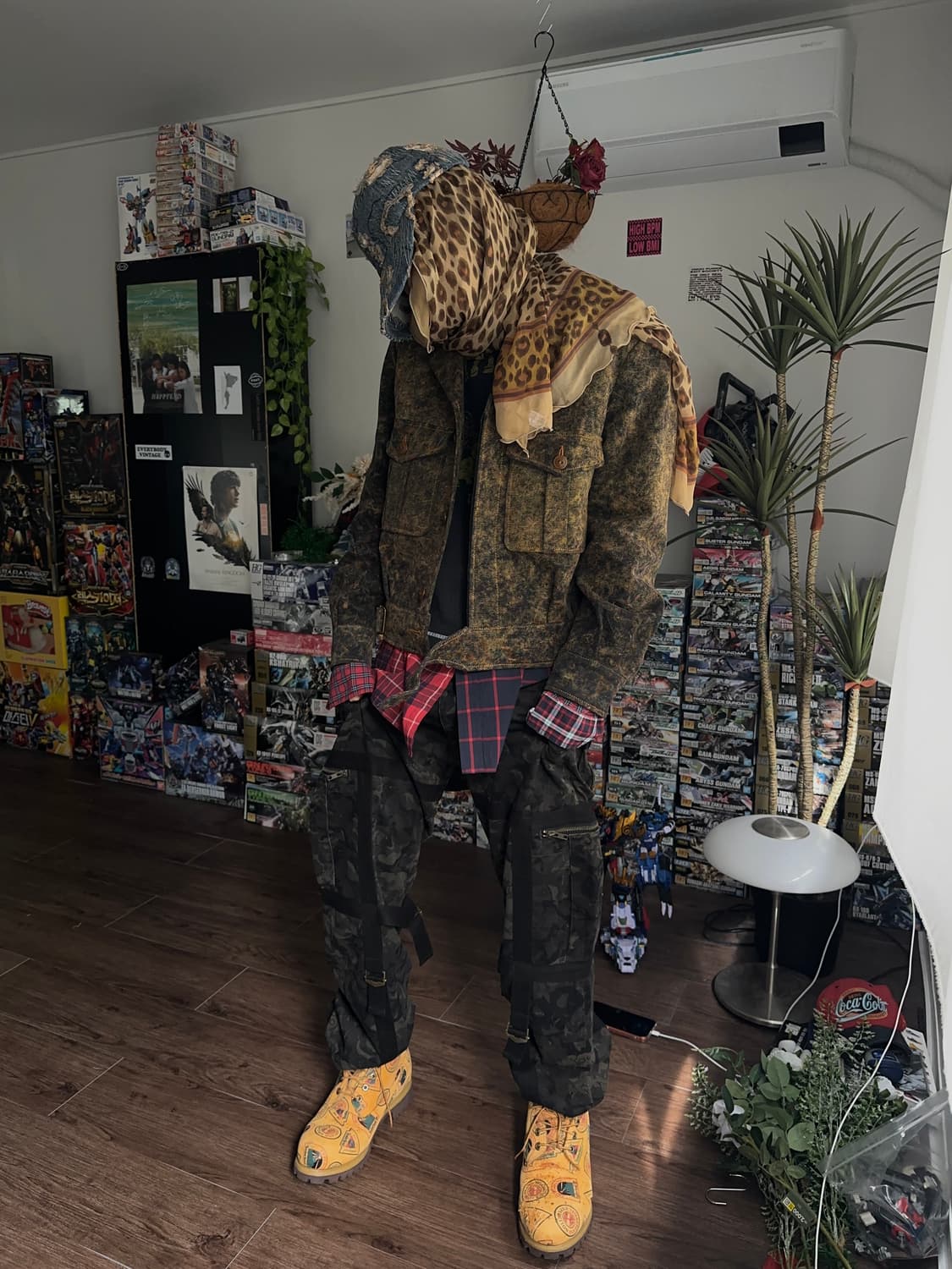 Cidu Leathers 더티 & 러스티 쉘 더블 데님 자켓 상품이미지2