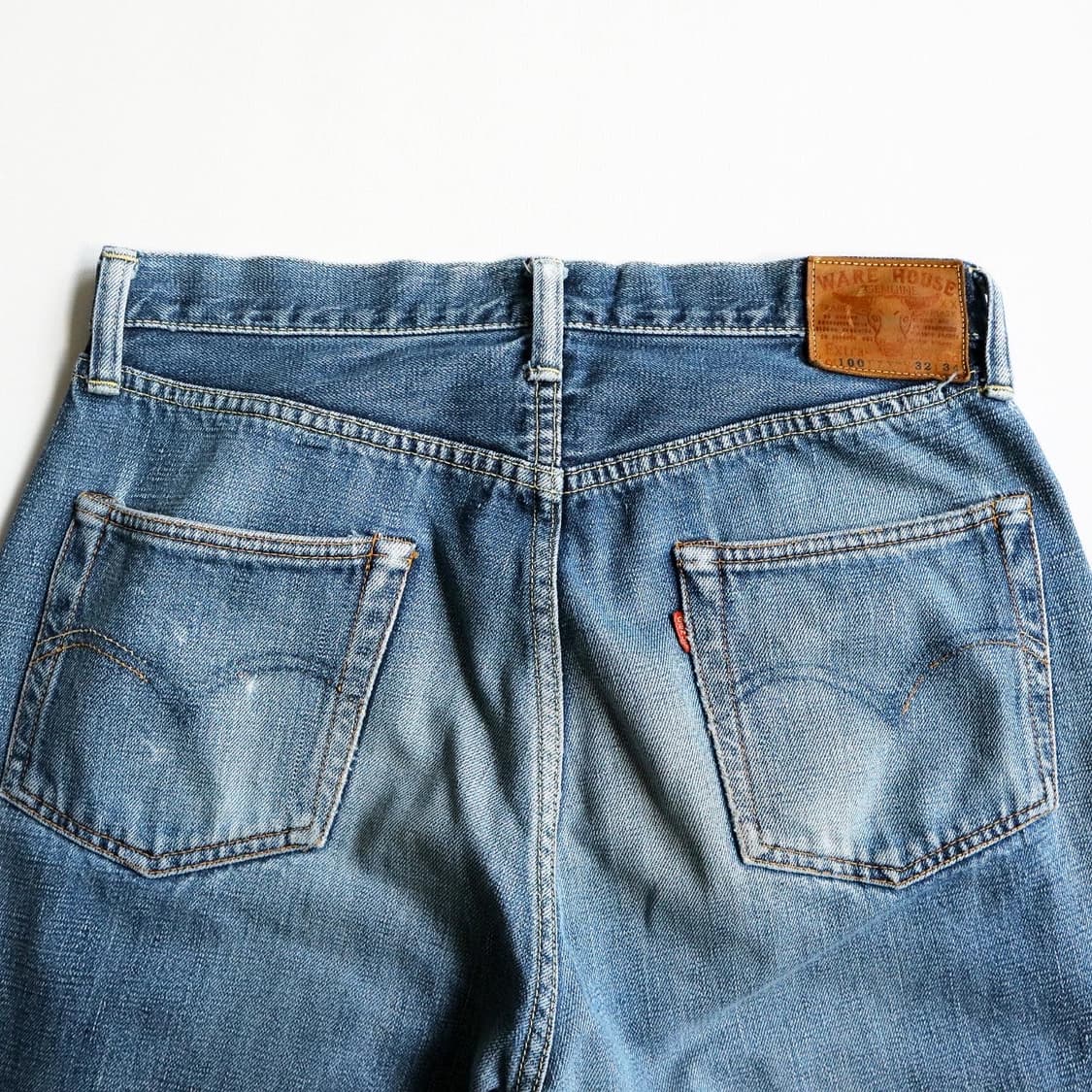 웨어하우스 1001ZXX 세컨핸드 셀비지데님팬츠 상품이미지4