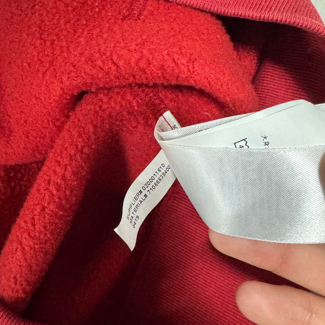 폴로 기모후드티 L사이즈  상품이미지5