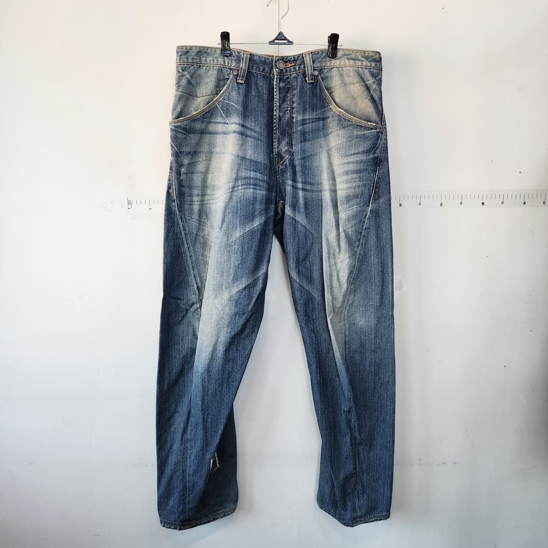 리바이스 빈티지 워싱 데님 청바지 상품이미지1