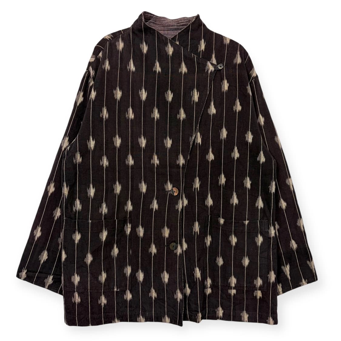 빈티지 kasuri 패턴 자켓 상품이미지1