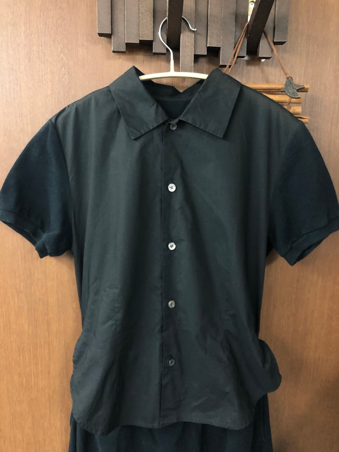 Comme des garcons tricot 셔츠 도킹 원피스 상품이미지2