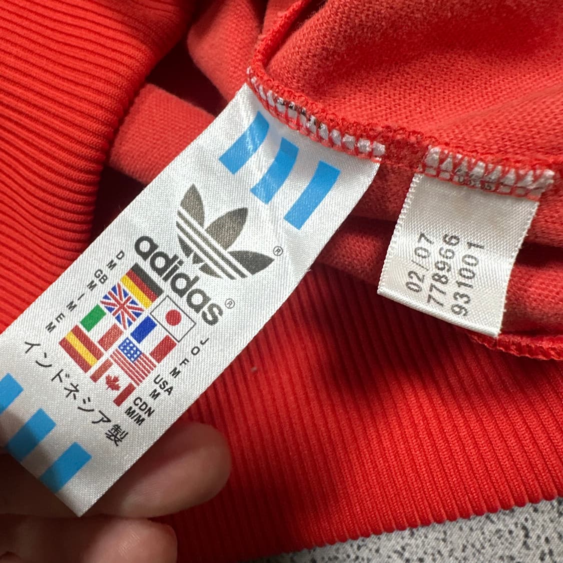 ✨ (바배) 아디다스 에콰도르 축구 트랙탑 져지  상품이미지7