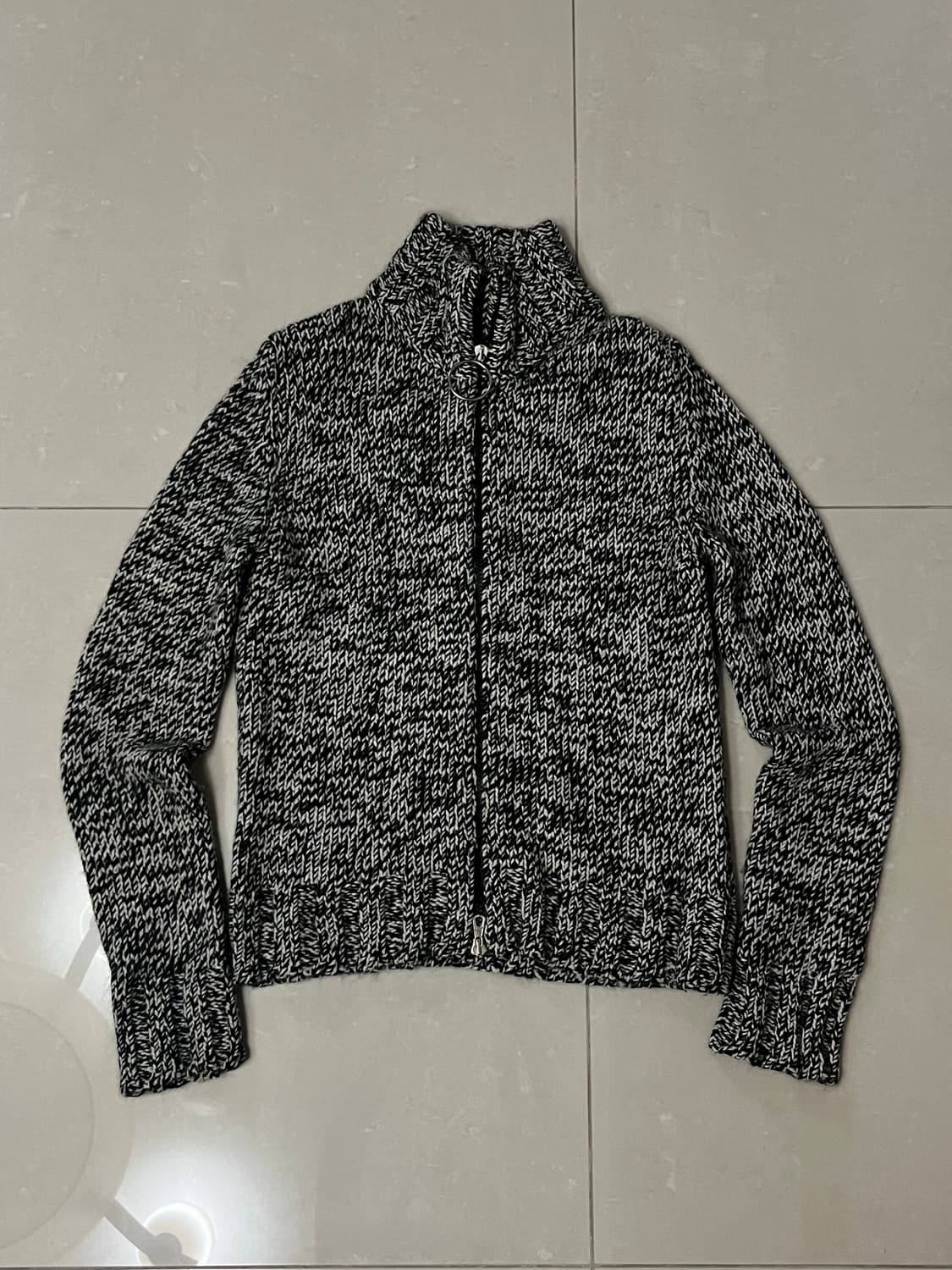 모스키노 믹스 니트 투웨이 집업 상품이미지1