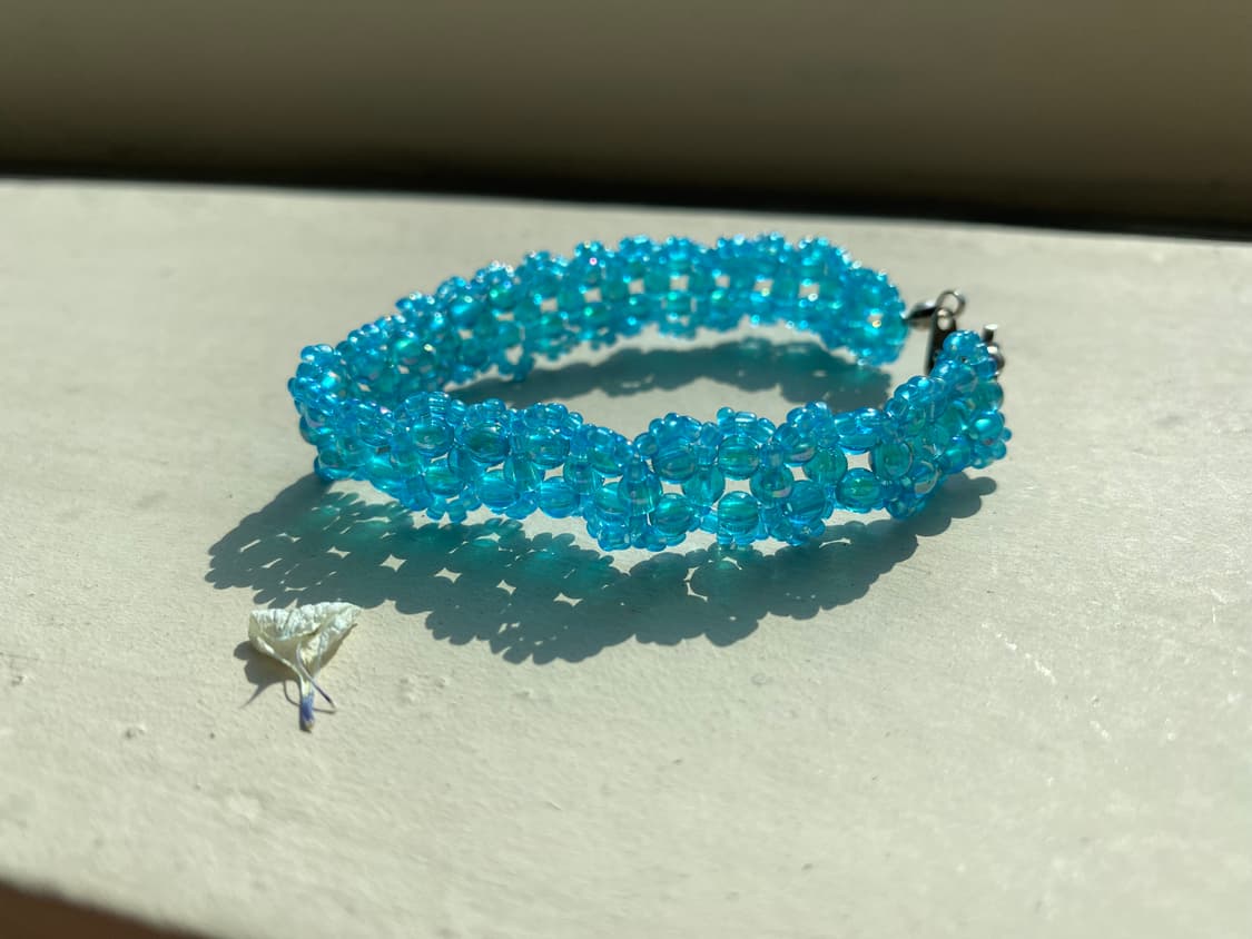 Blue Beads Bracelet 상품이미지3