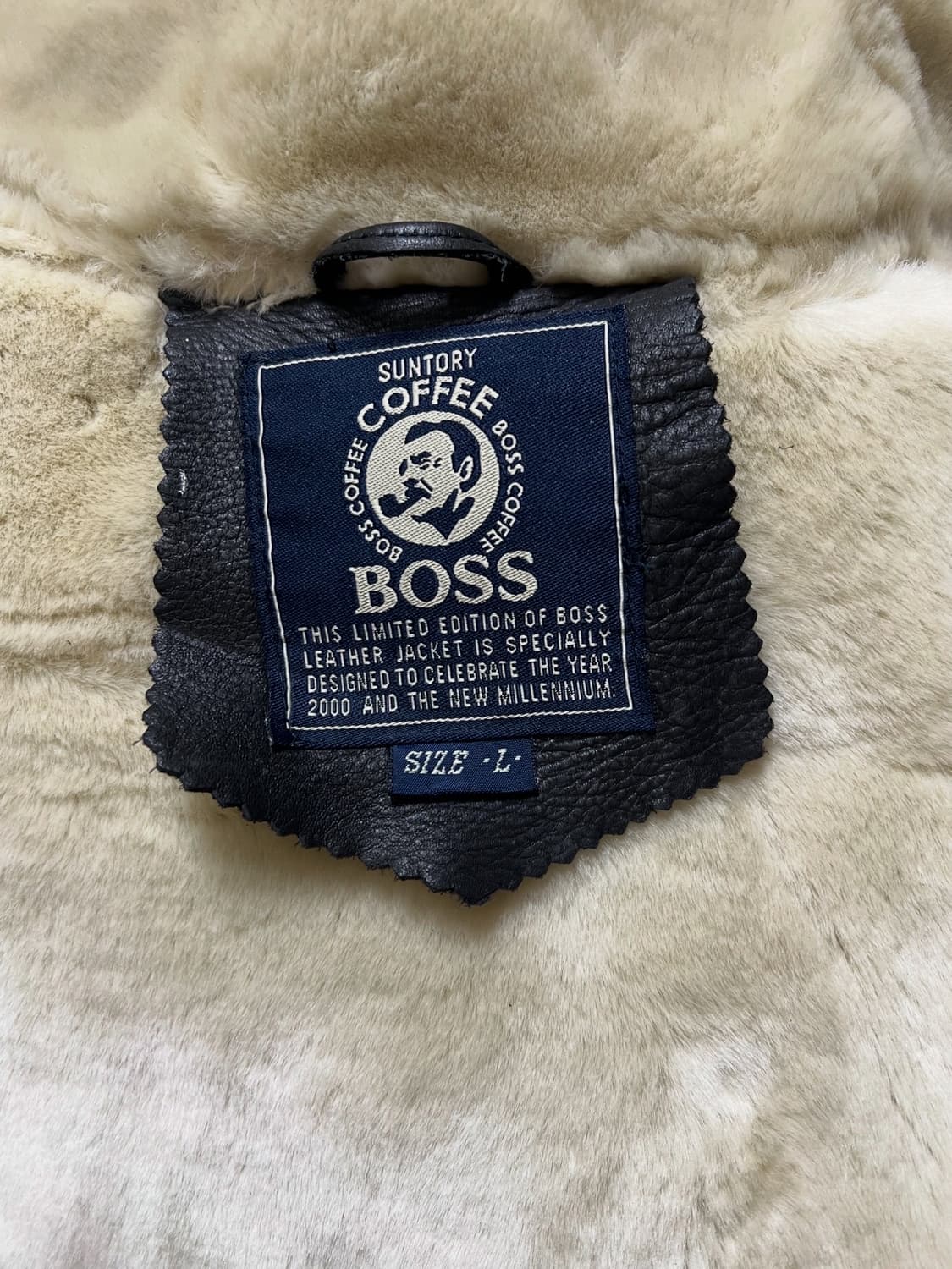 산토리보스 B-3 무스탕 가죽 자켓 상품이미지4