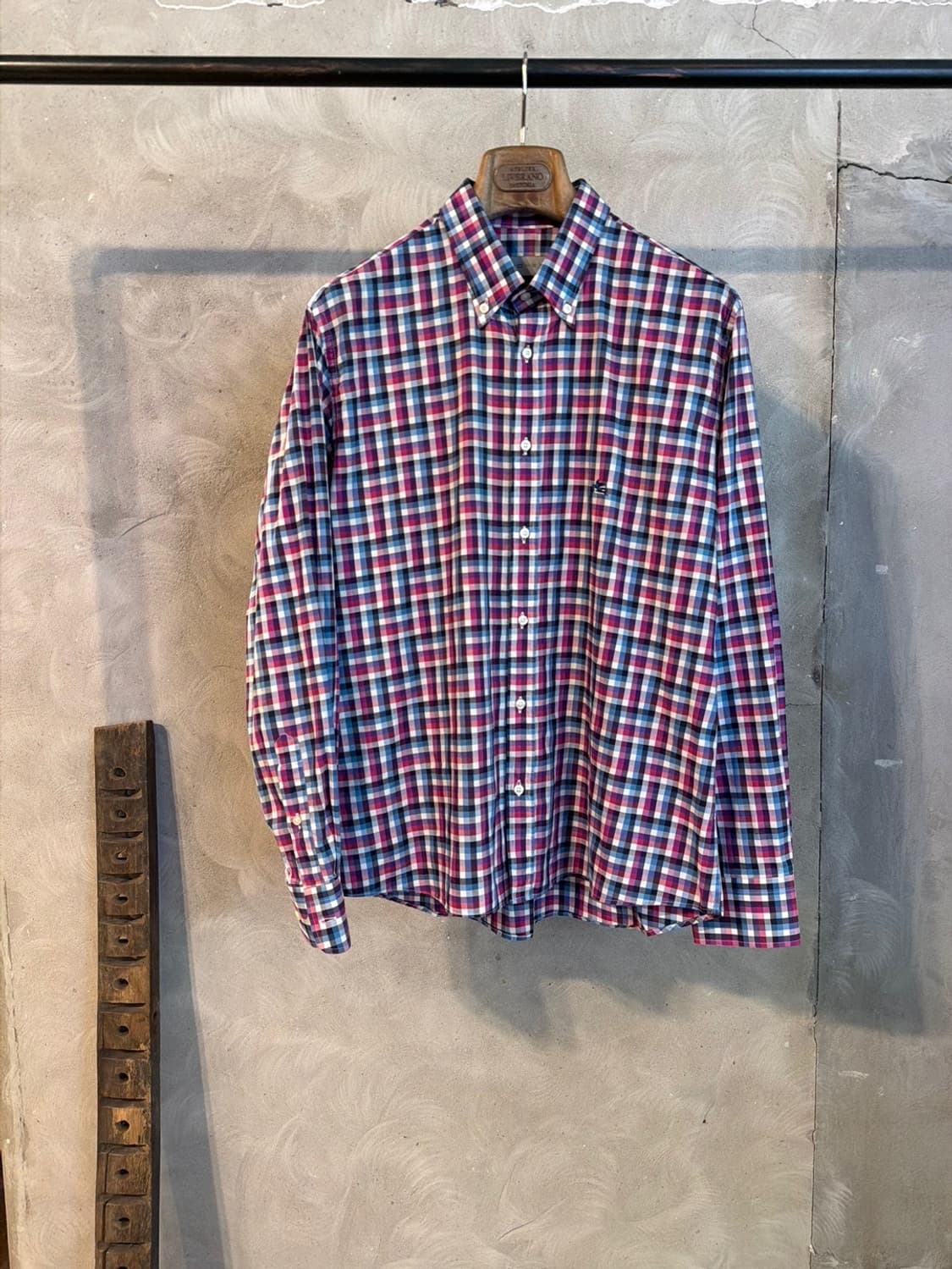 에트로 버튼다운 셔츠 100 상품이미지5