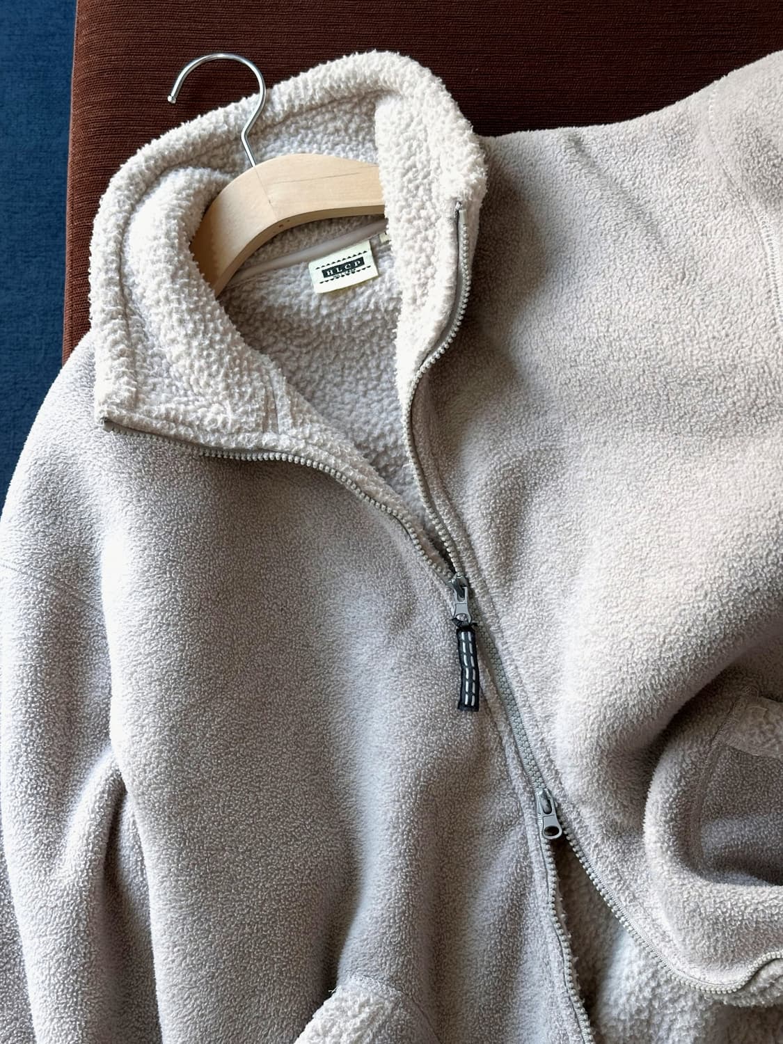 Fleece design 2way zip blouson 상품이미지2