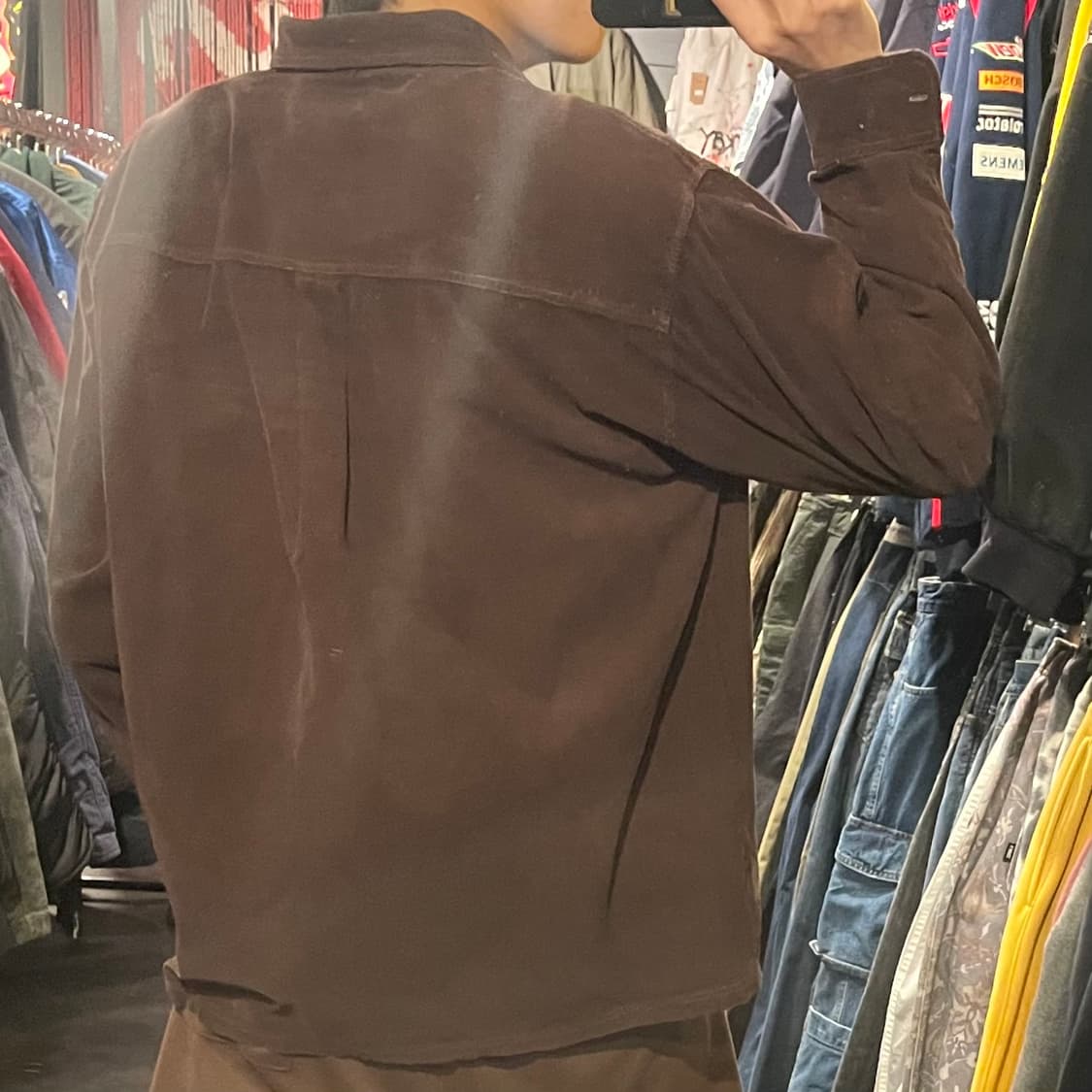 [IM] carhartt 칼하트 딥 버건디 코듀로이 셔츠 상품이미지7