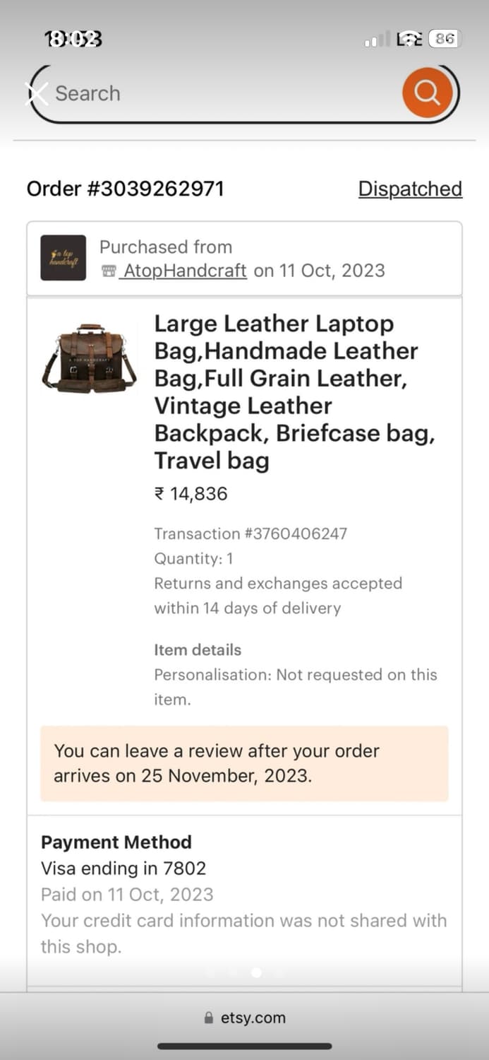 AtopHandcraft 빈티지 가죽 노트북 백팩 브리프케이스 상품이미지3