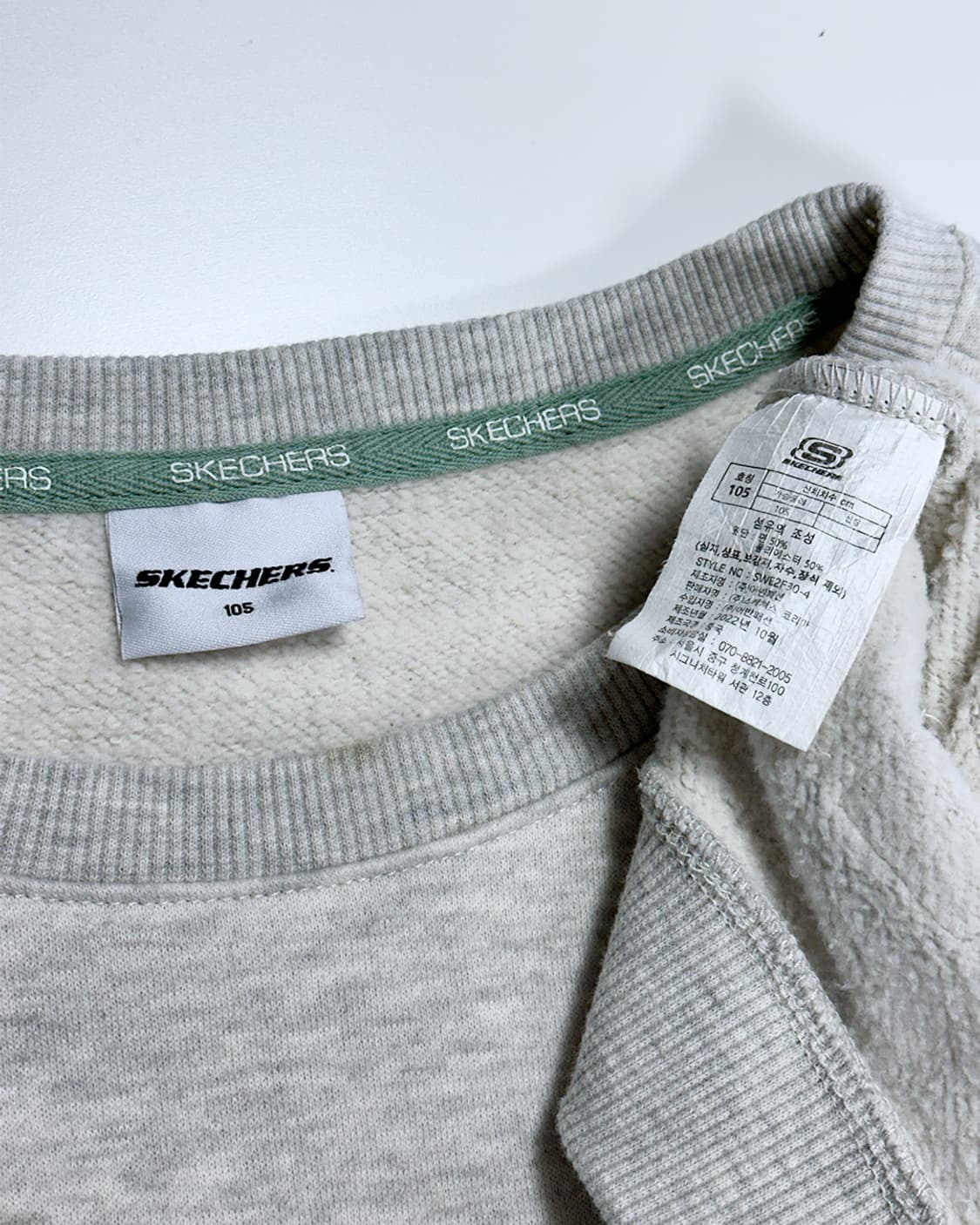 스케쳐스 기모 맨투맨 상품이미지5