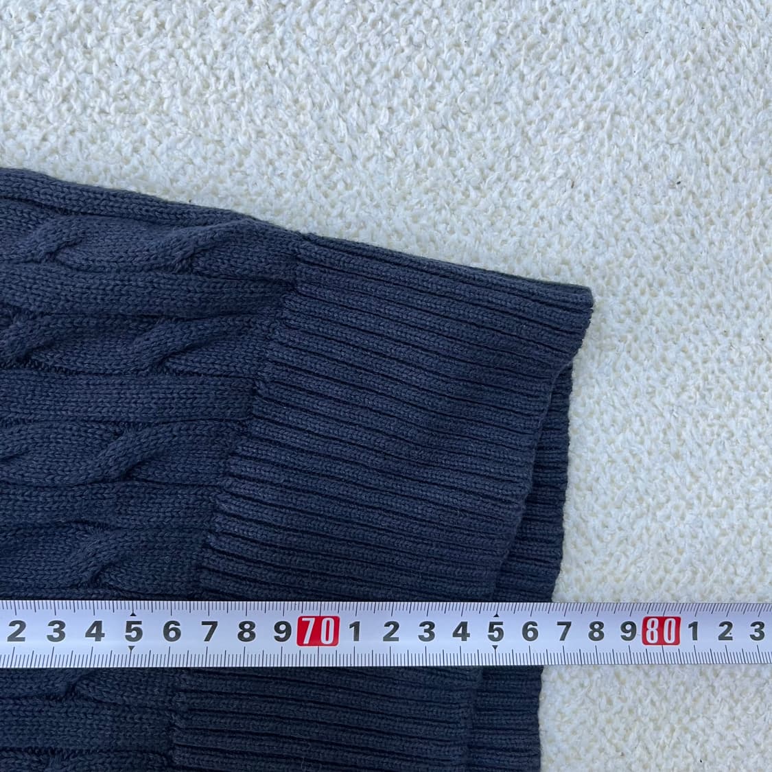 3XL US폴로 케이블 카리 니트 0312M1 상품이미지5