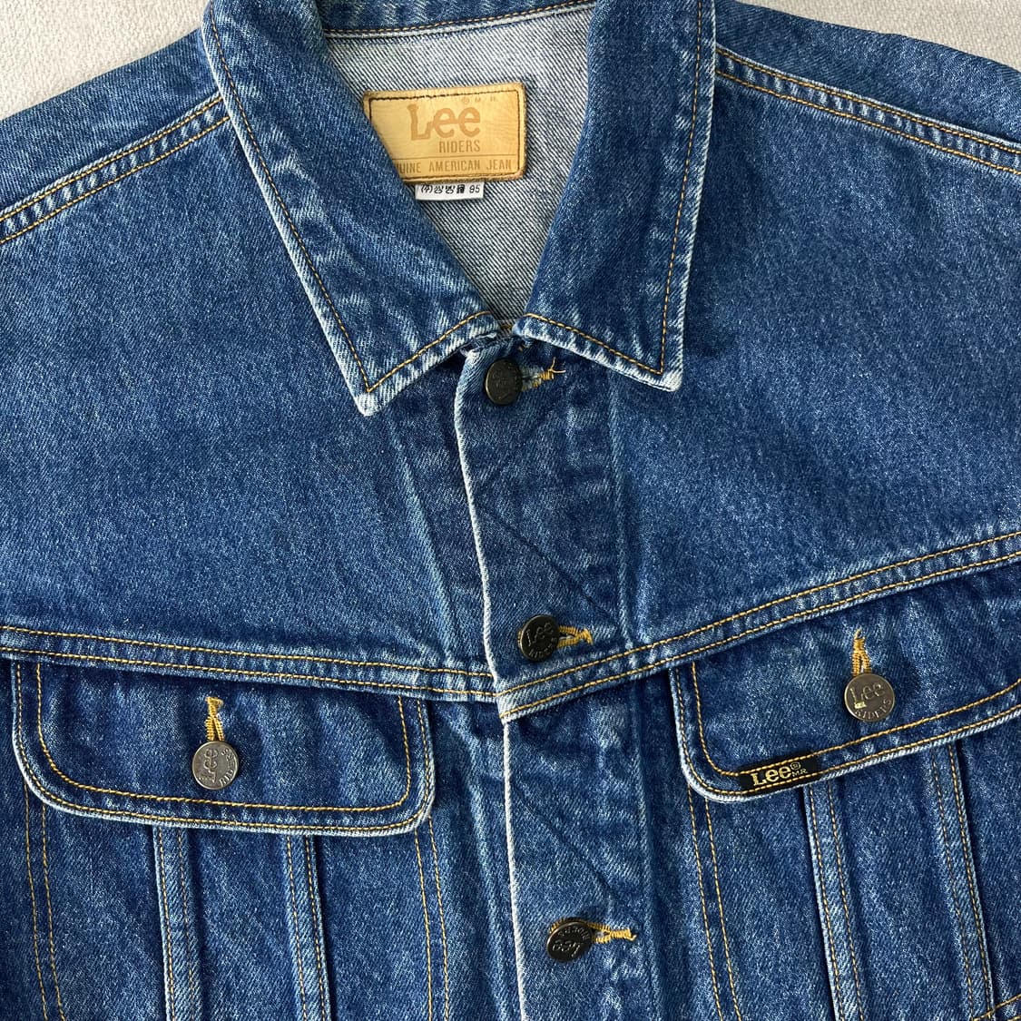 100 LEE 리 80s 쌍방울 데님 자켓 상품이미지2
