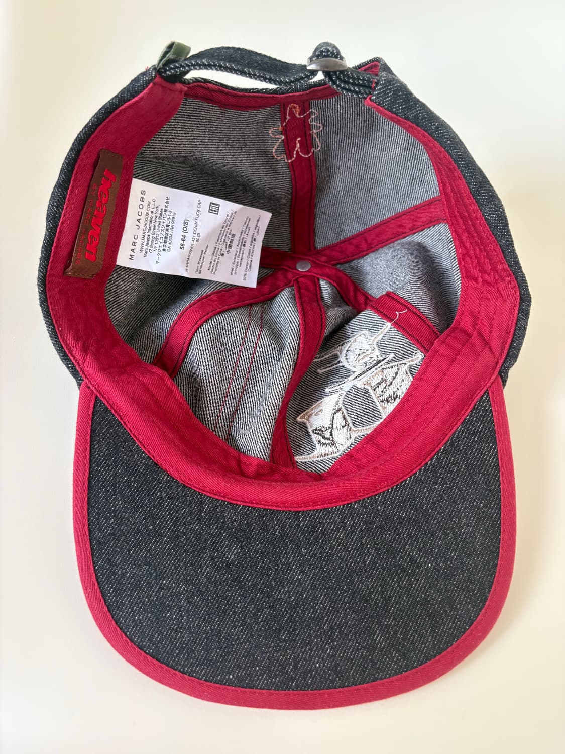 Heaven by Marc Jacobs 데님 캡 상품이미지4