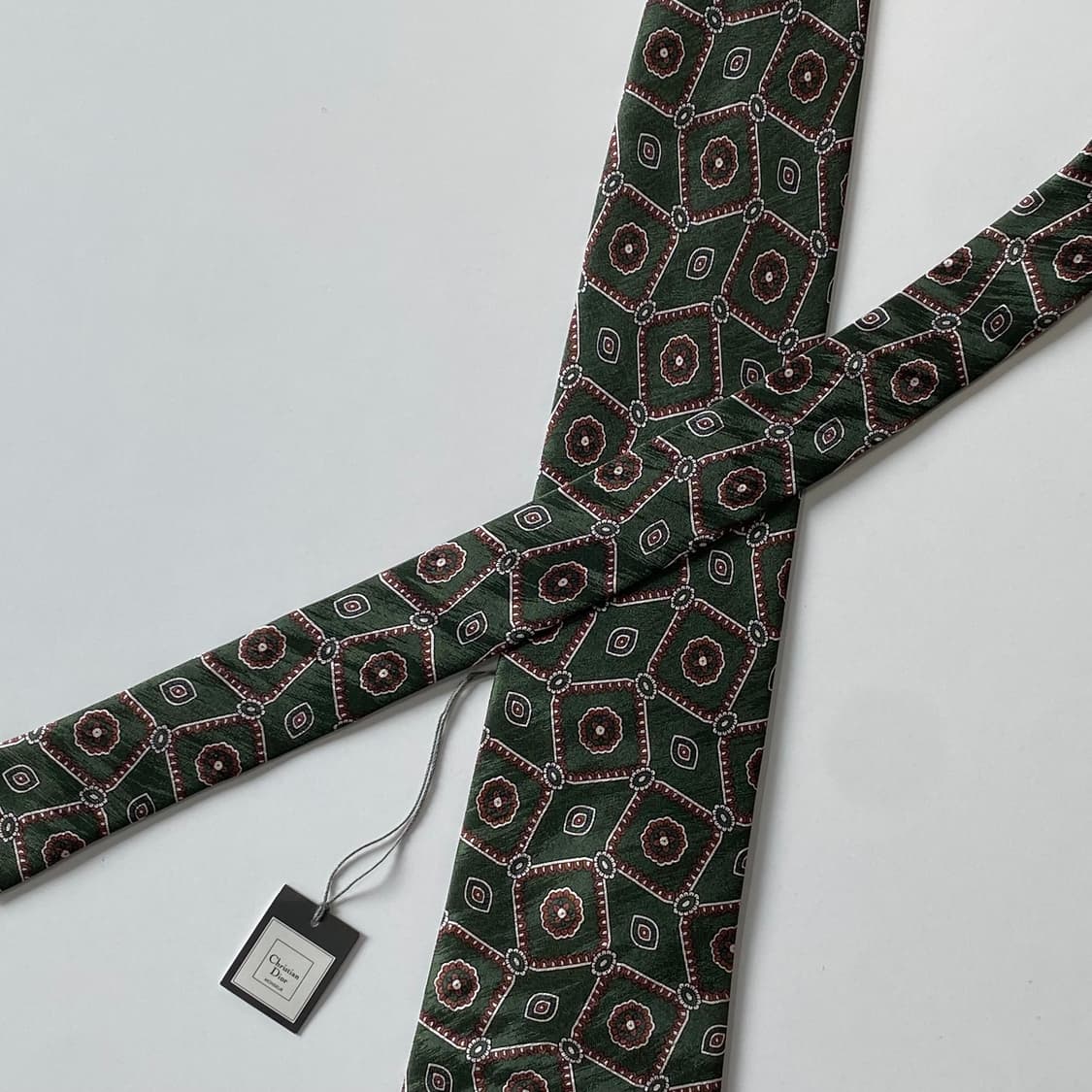 택달린 미사용품 크리스찬 디올(Dior) 명품 정품넥타이 상품이미지4