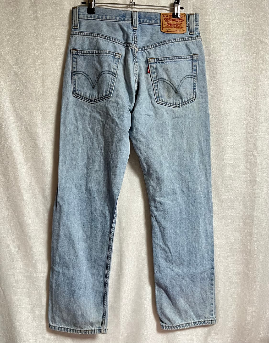 리바이스 505 레귤러핏 데님팬츠 청바지 30 상품이미지5