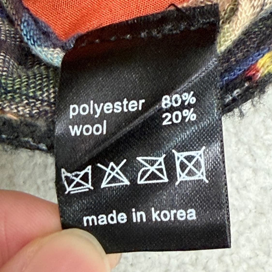 BD1017 멀티컬러 울 캡모자 상품이미지5