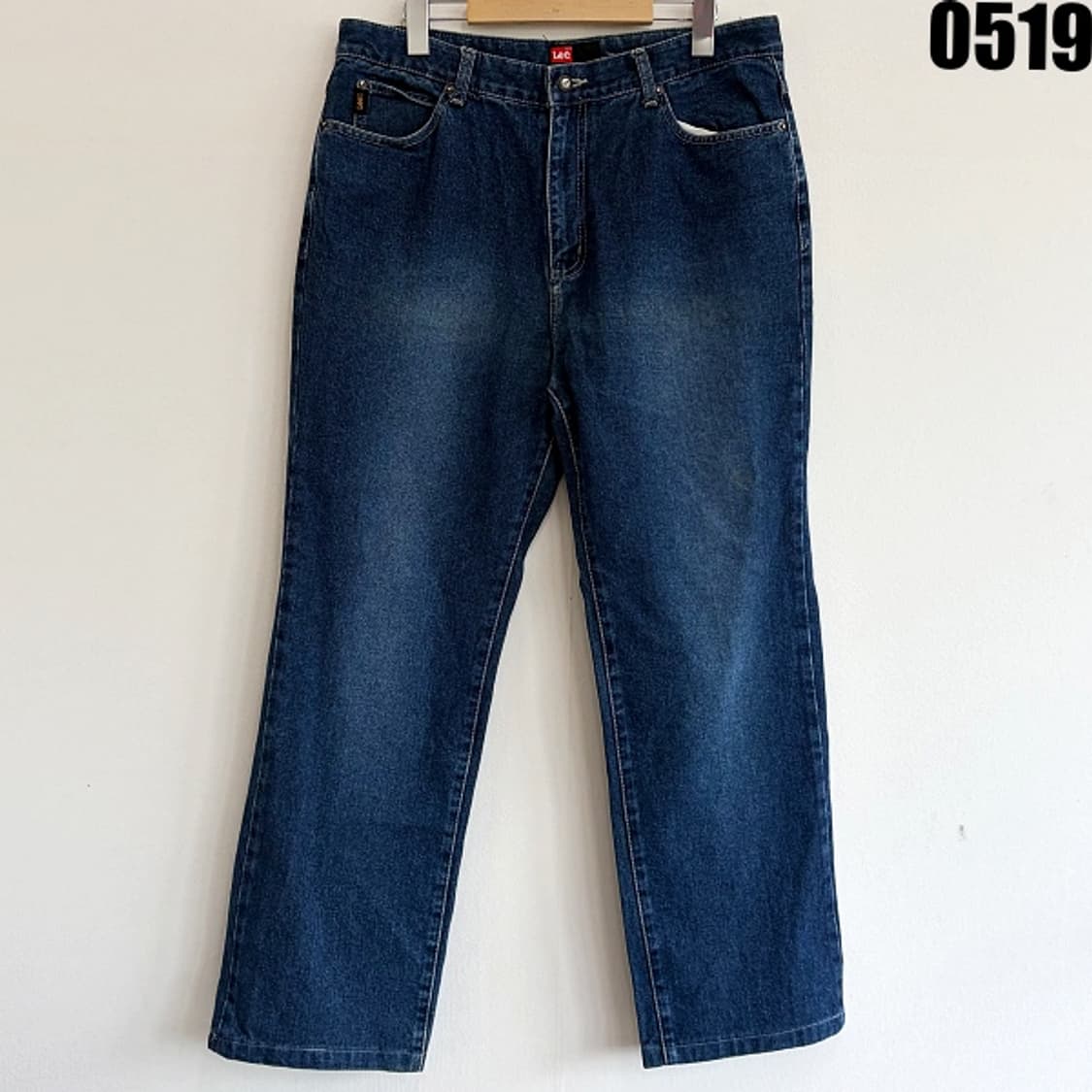 Lee 빈티지 워싱 진청 데님 팬츠 XL 0519 상품이미지1