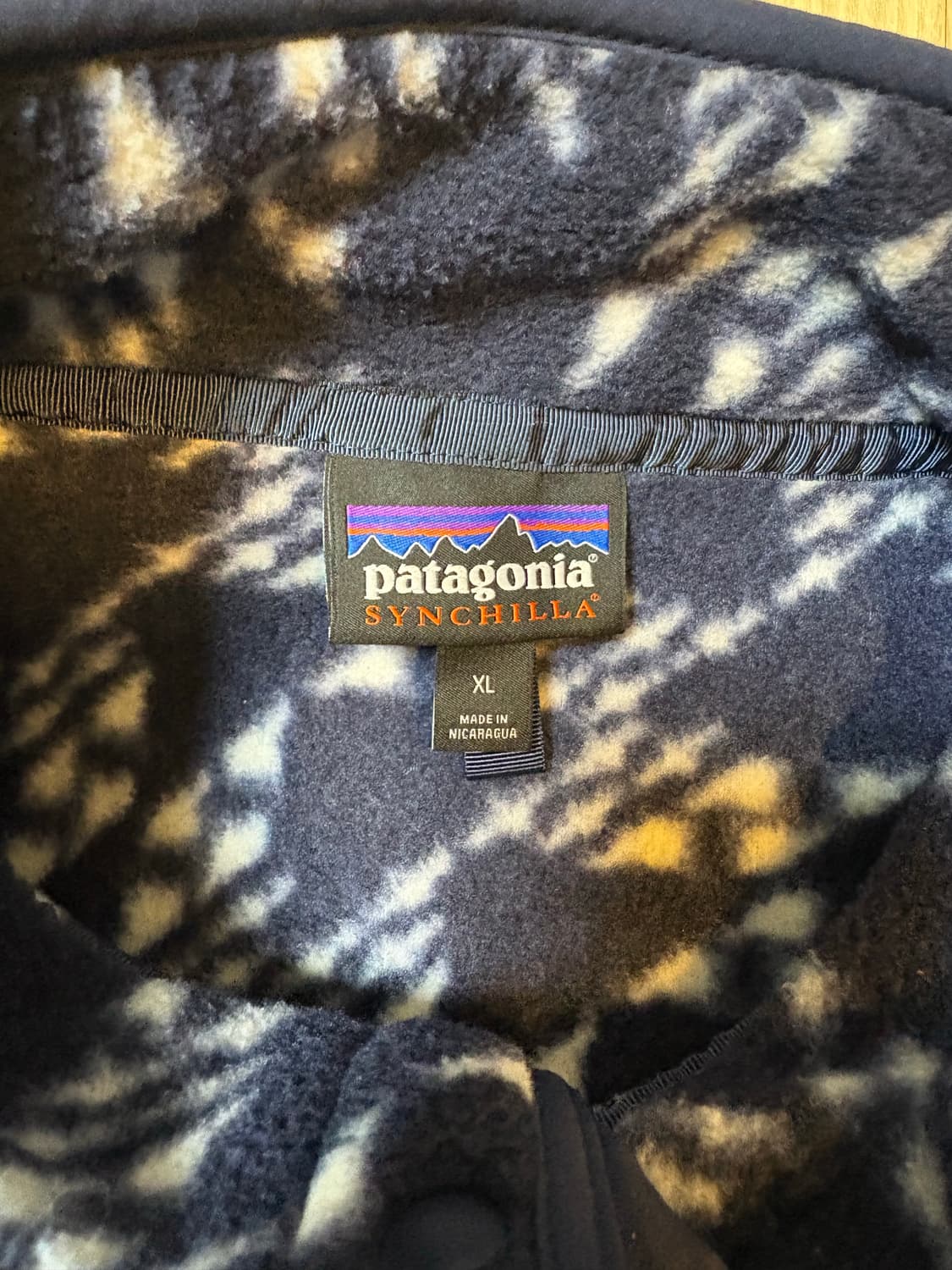 patagonia 파타고니아 신칠라 뉴네이비 XL 팝니다 상품이미지2