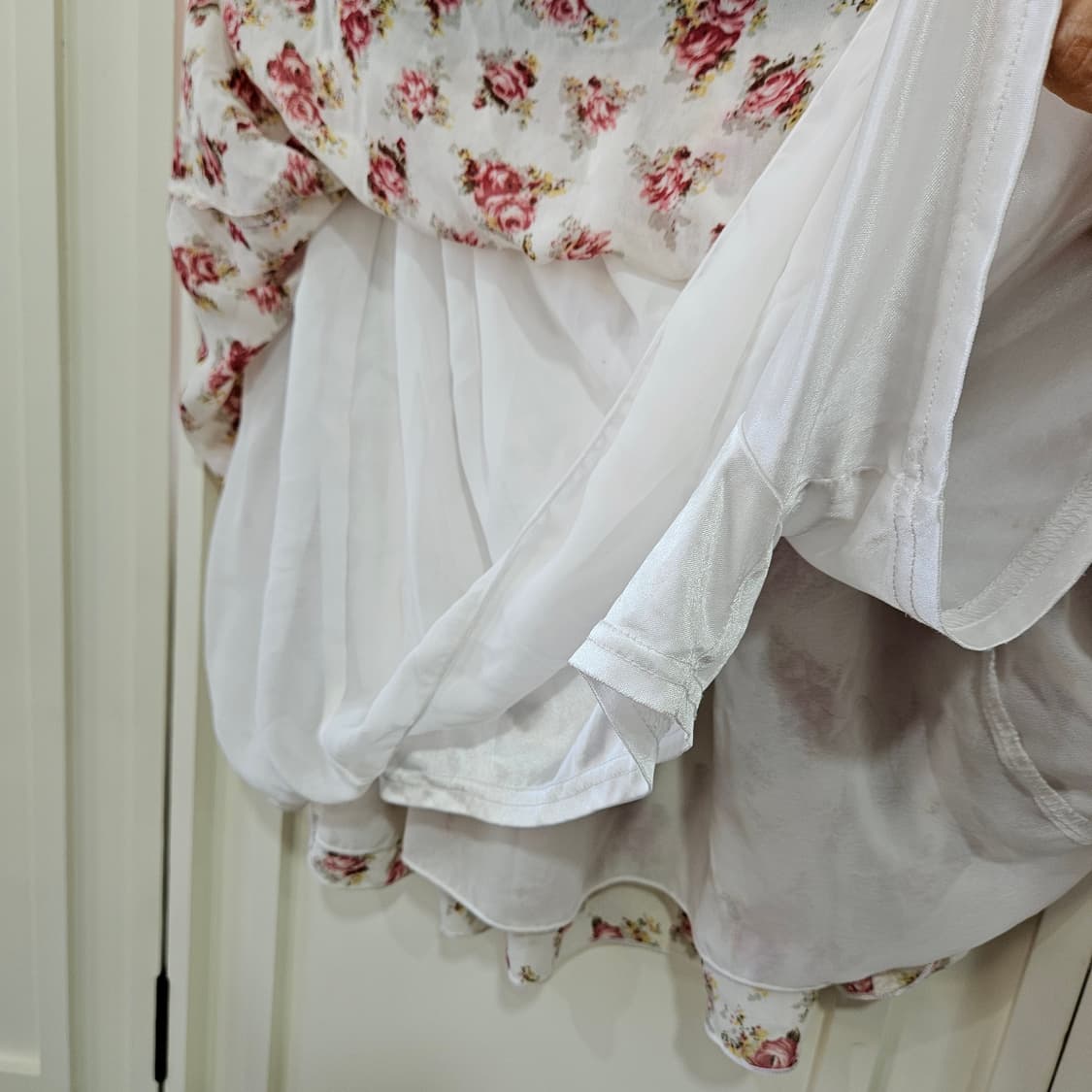 로즈 플라워 밴딩 스커트 상품이미지4