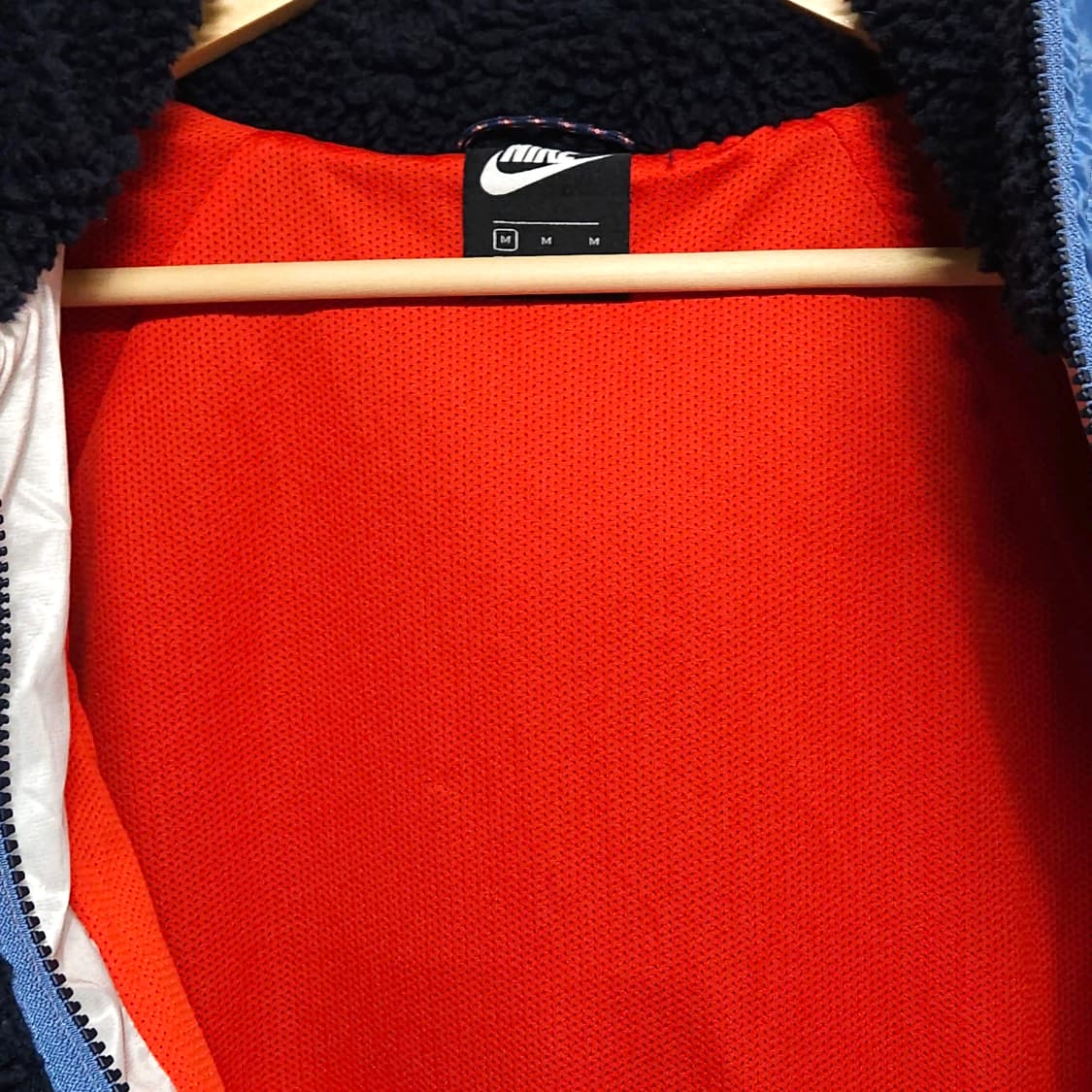 95)NIKE 나이키 NSW 헤리티지 쉐르파 후리스 후드 자켓 상품이미지5