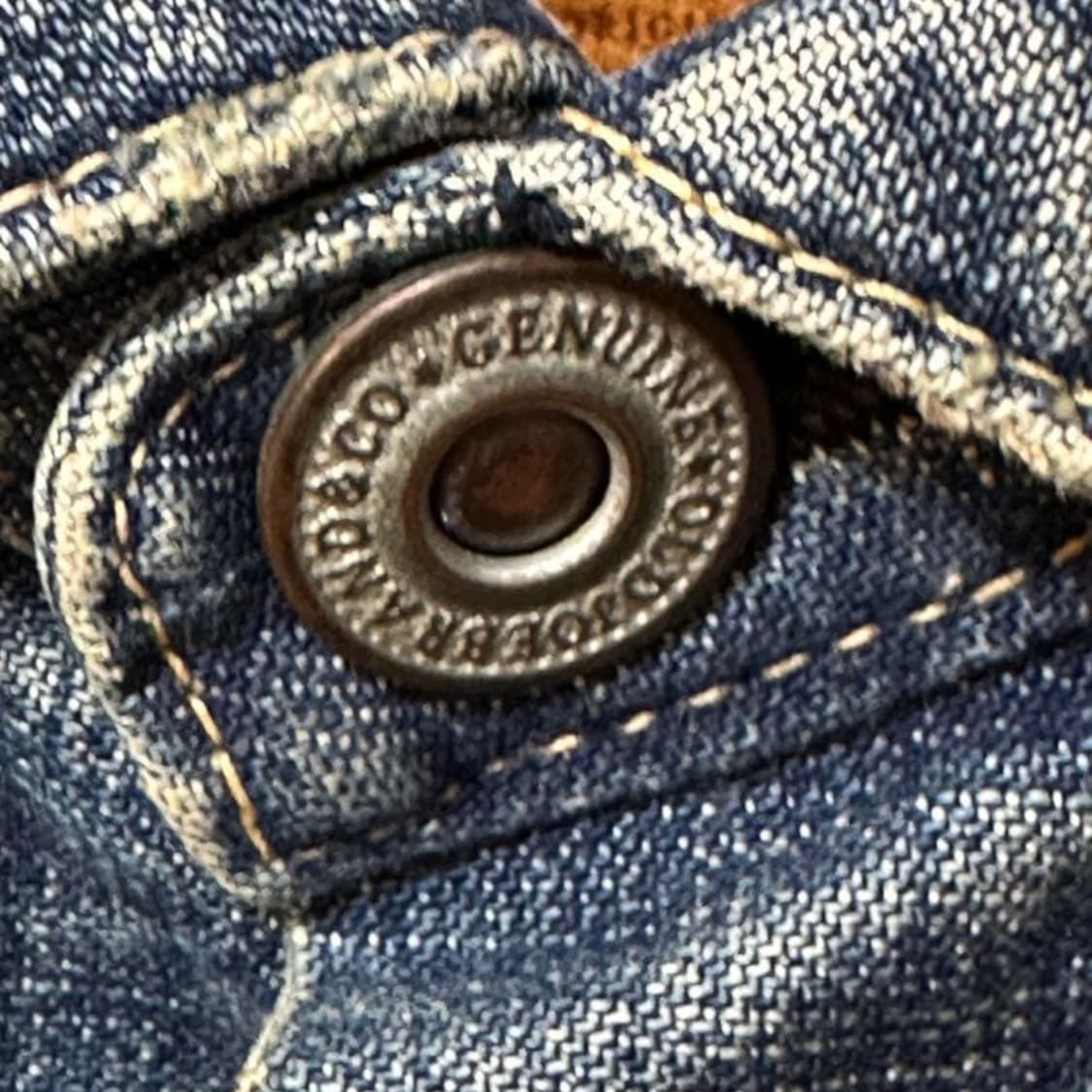 올드조 40s 타입1 데님 자켓 상품이미지6