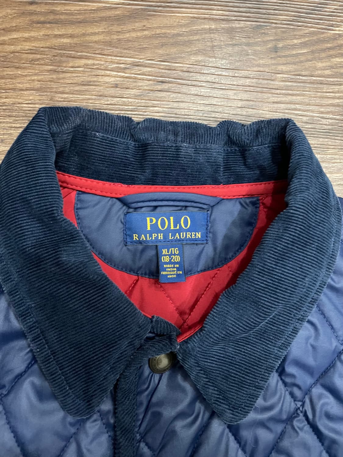 폴로 랄프로렌 퀼팅 자켓 네이비  상품이미지7