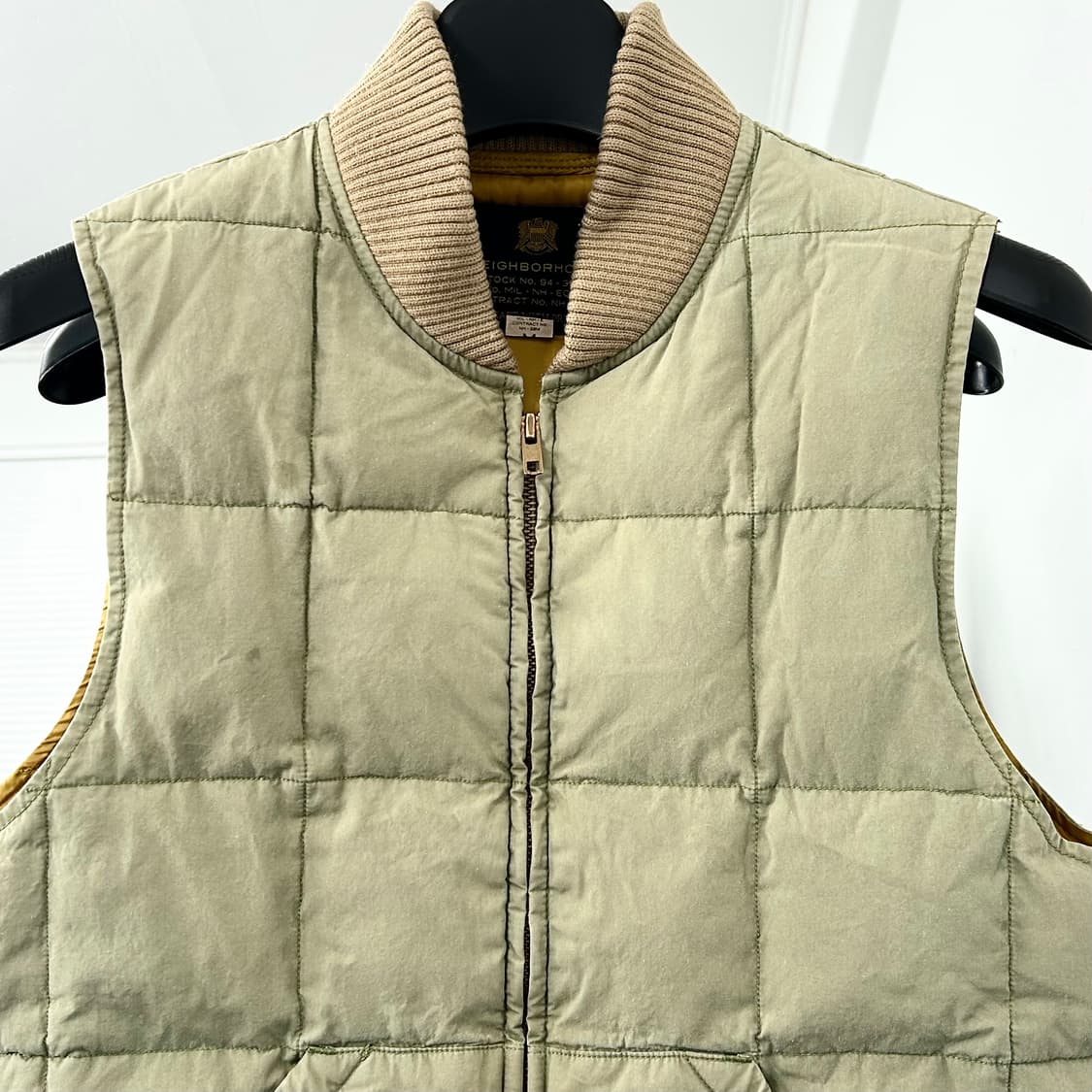 네이버후드 US 퀼팅 패딩 베스트 상품이미지6