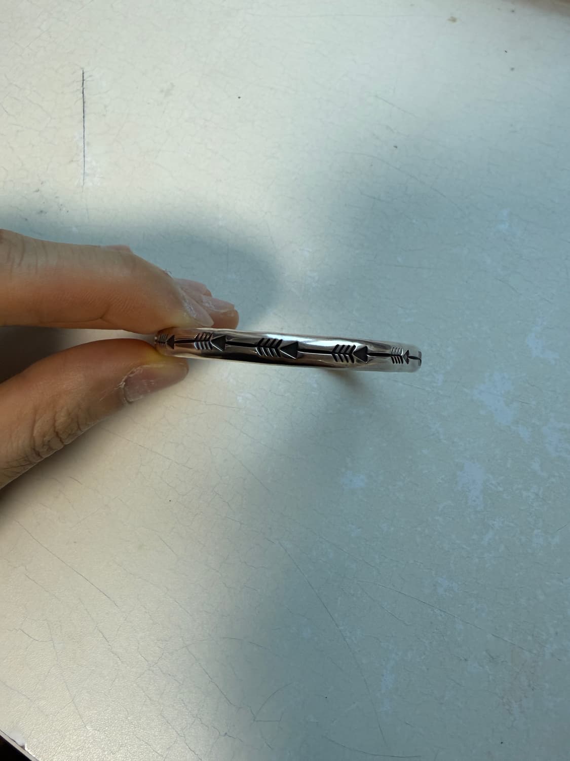 조실버 애로우 뱅글 상품이미지2