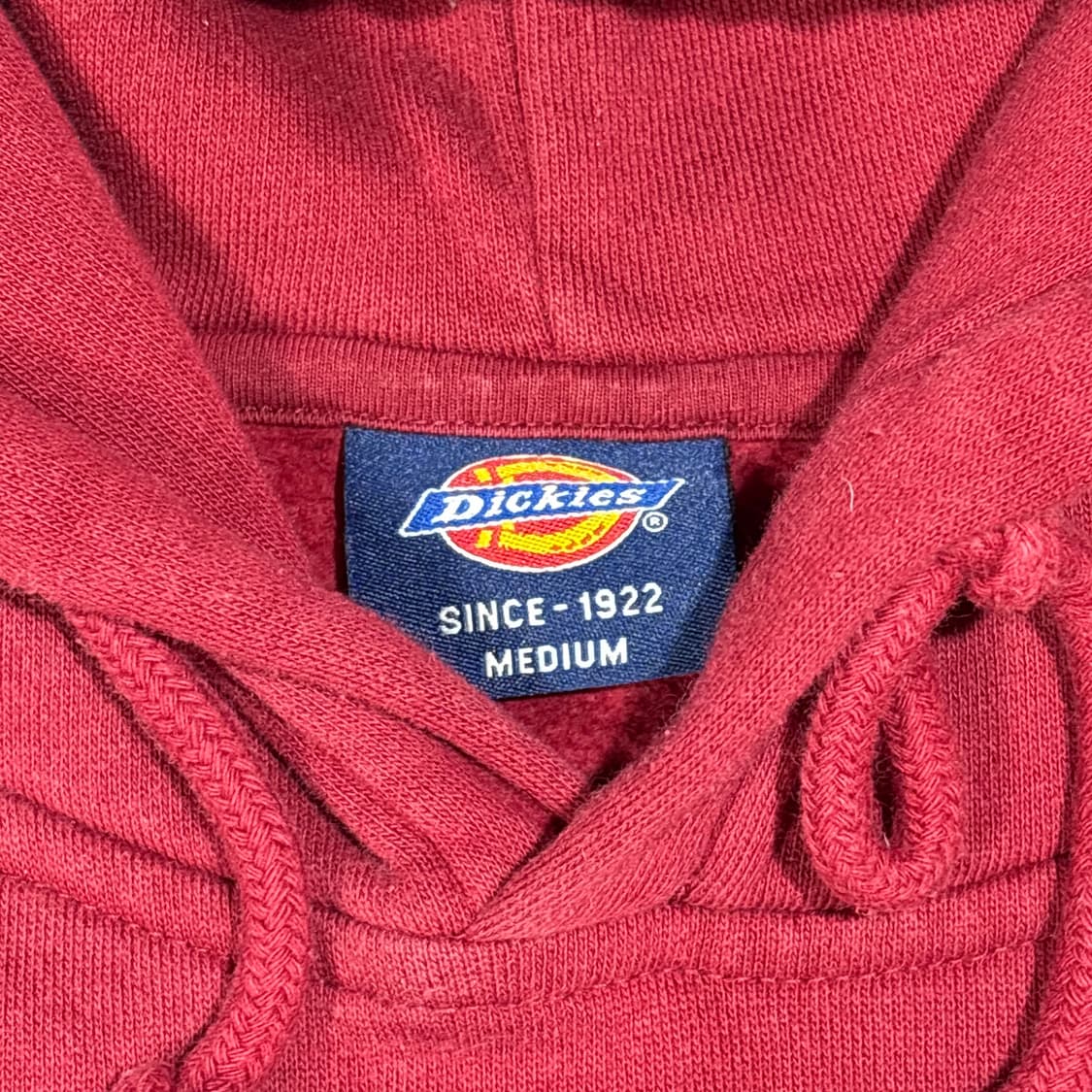 디키즈 버건디 로고 후드티 상품이미지5