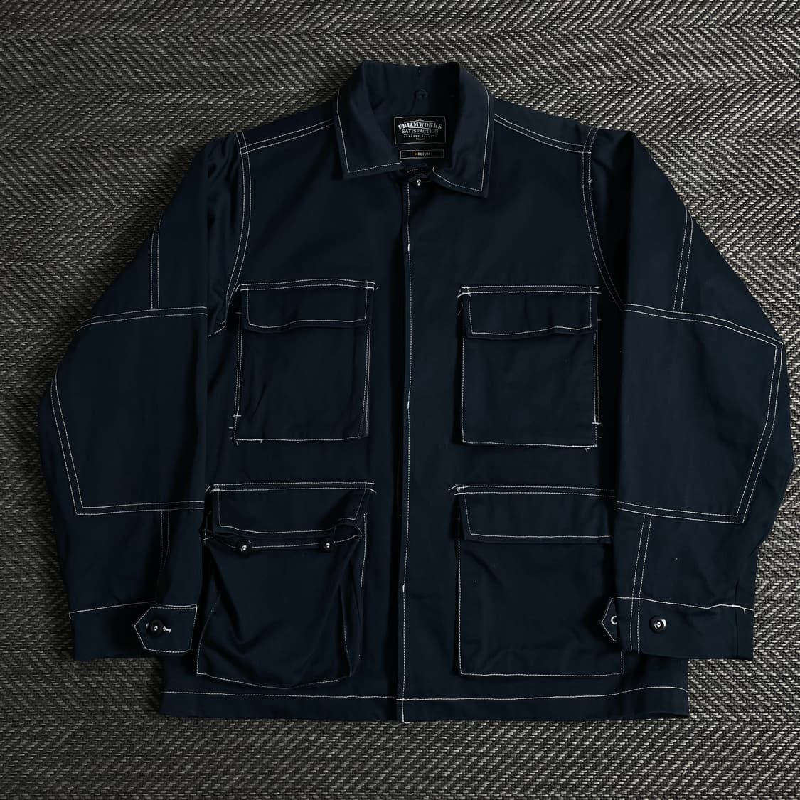 프리즘웍스 스티치 BDU 트러커 헌팅 자켓y 3786 상품이미지2