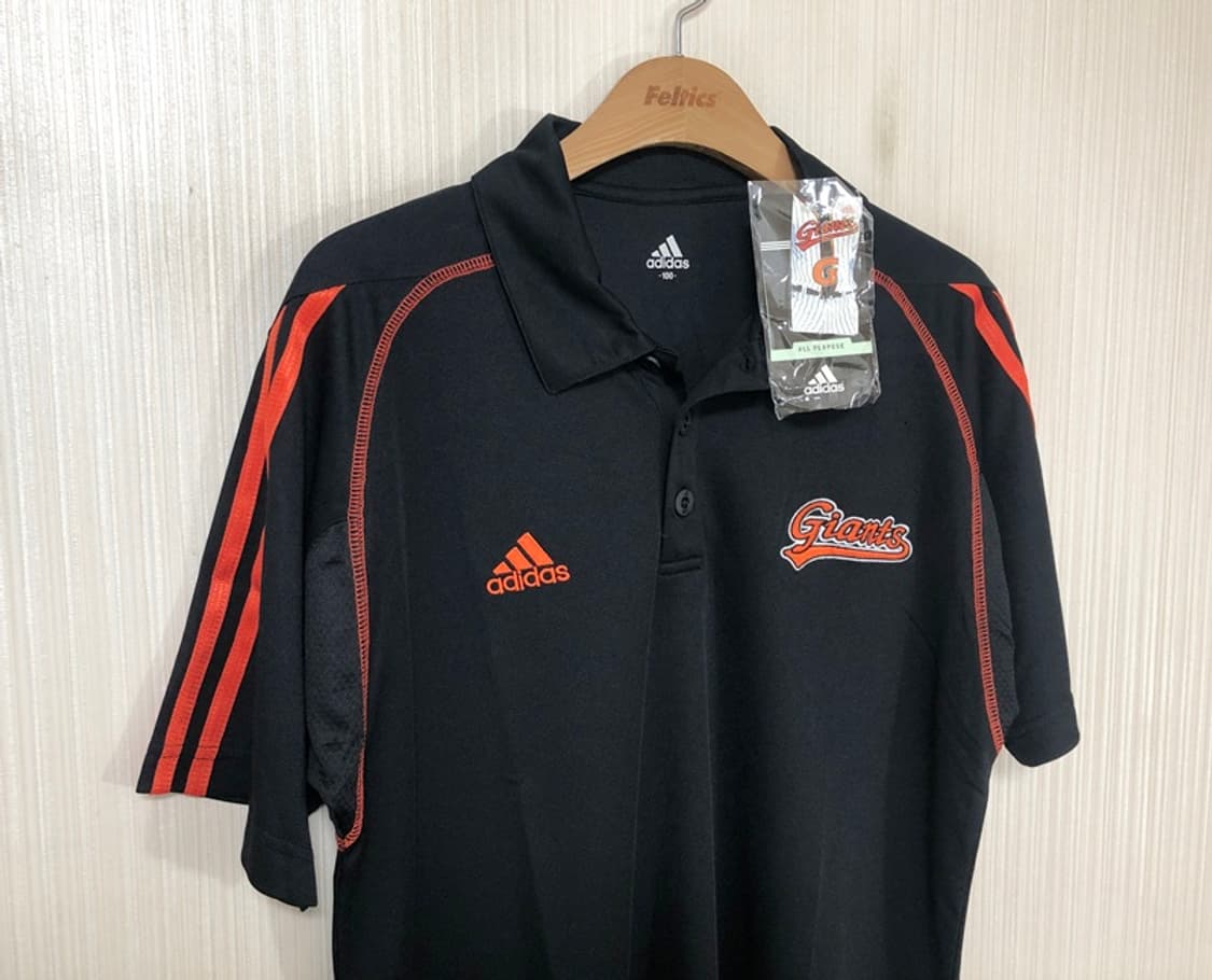 KBO 아디다스 롯데자이언츠 베이스볼 폴로티셔츠 100 상품이미지5