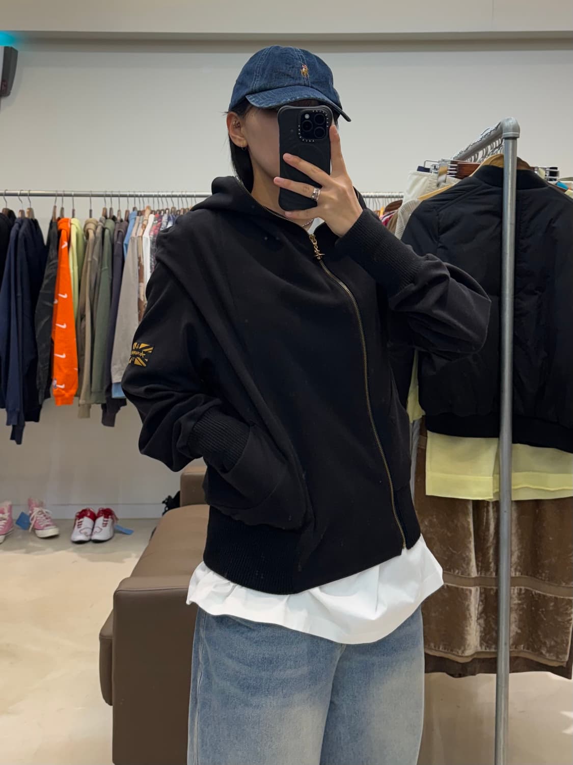 비비안웨스트우드 앵글로매니아 사이드 지퍼 후드집업 상품이미지4