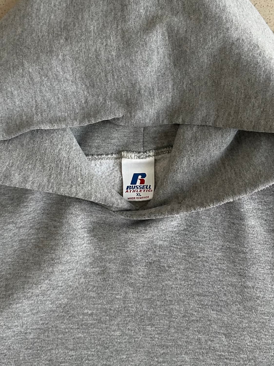00s 빈티지 러셀 후드 그레이 XL 상품이미지6