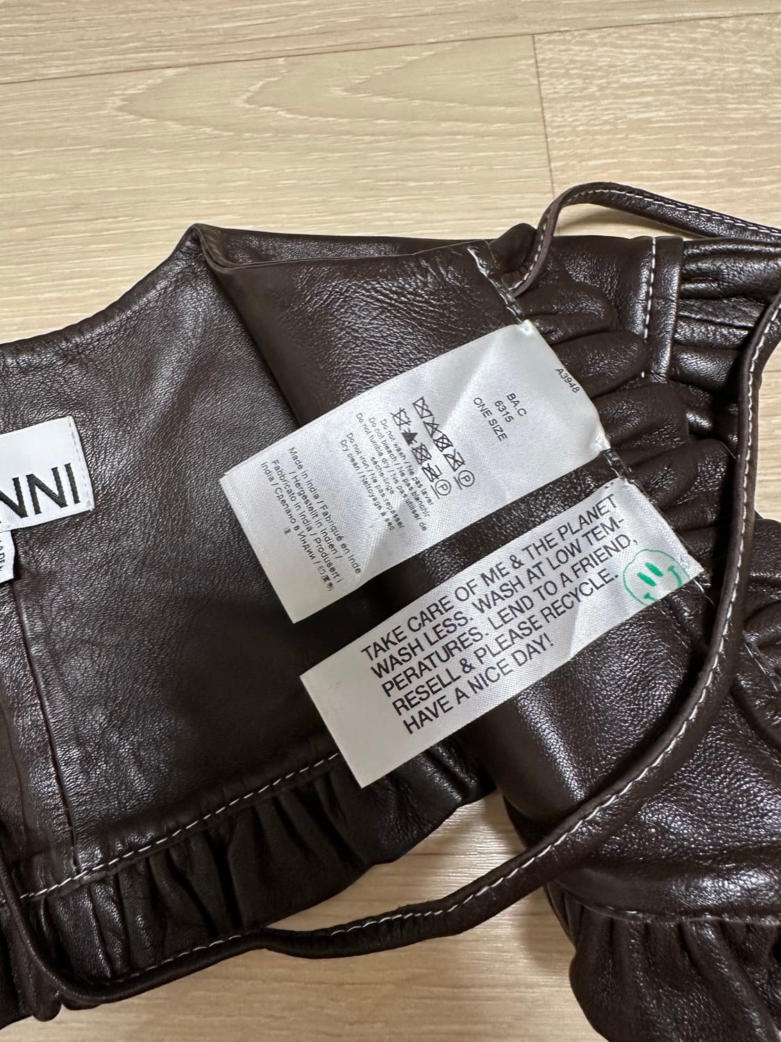 가니 레더 페이크 카라 상품이미지2